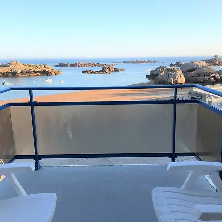 3* Avec Balcon Et Parking Face A La De - Fr-1-368-171 * Trégastel